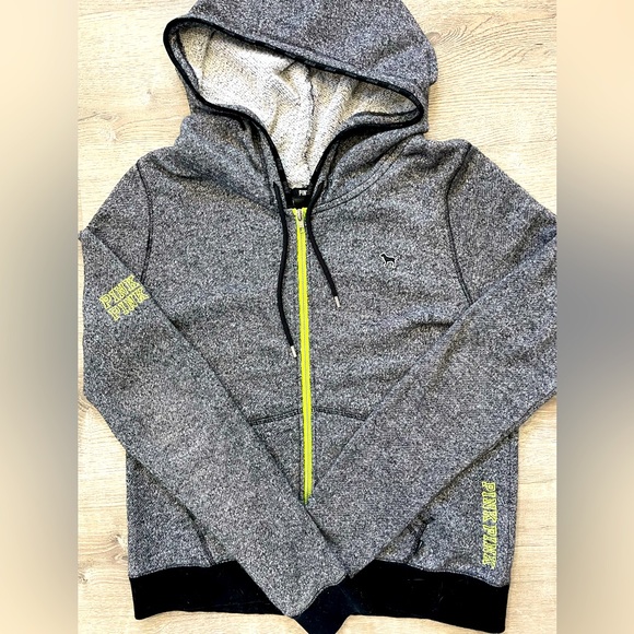 Victorias Secret Zip Up Hoodie - Picture 2 of 2
